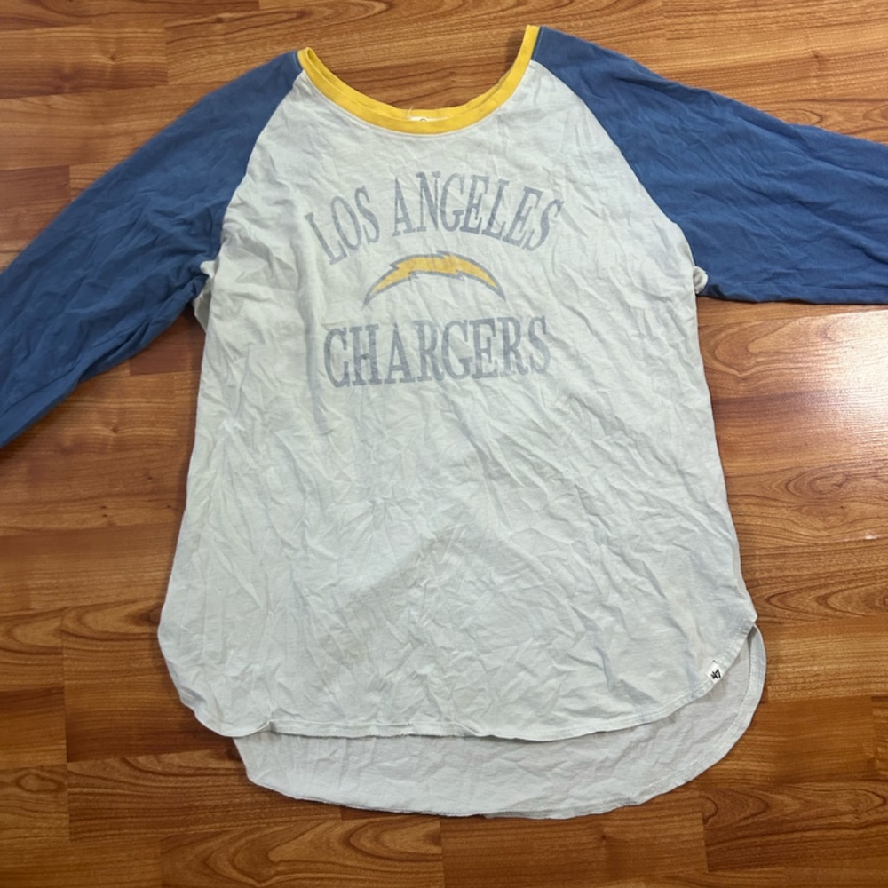 47' Brand Los Angeles Charger baseball style tee.